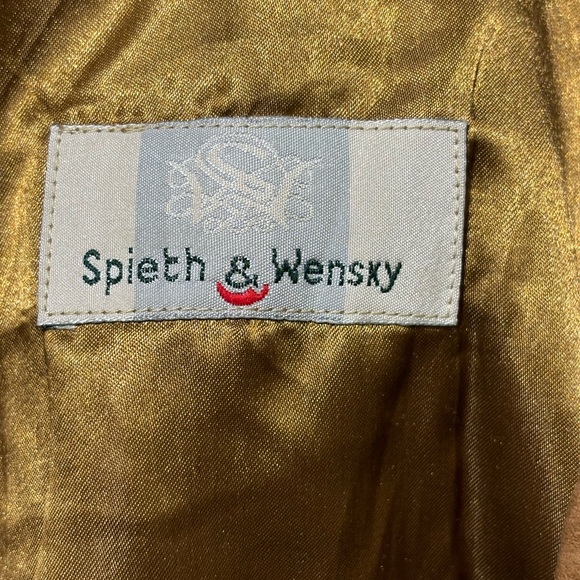 Spieth & Wensky Women's Tan Soft Suede Jacket Size 38 - Picture 8 of 10
